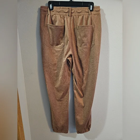 Faux Leather Jogger Style Pants - Picture 2 of 7
